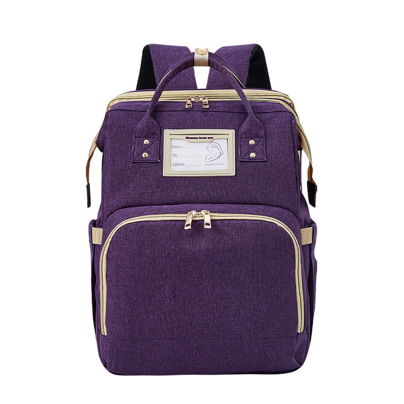 Sac de maman lit pliant portable