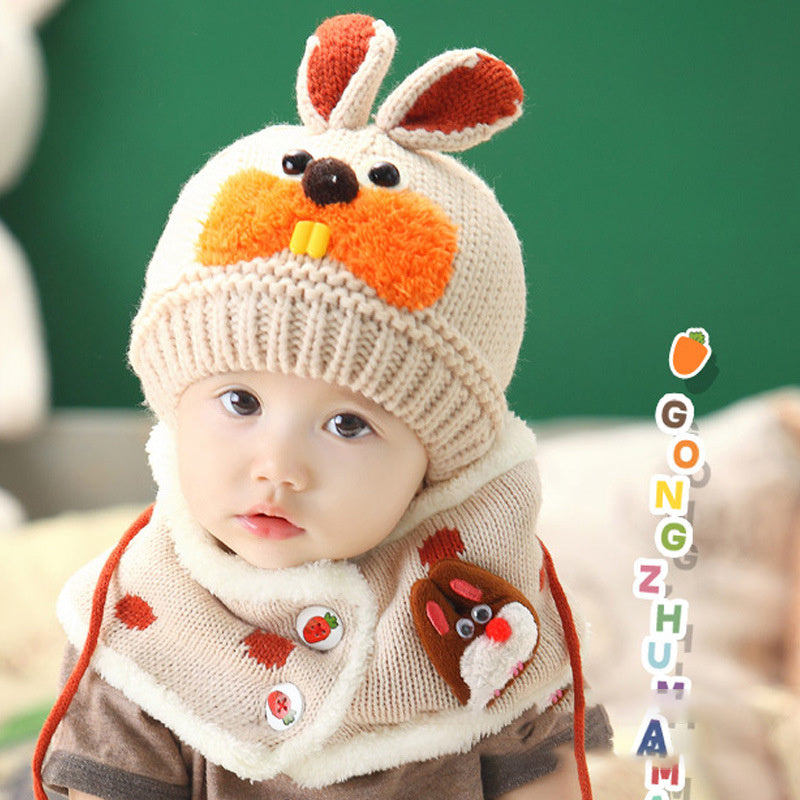 Bonnet en laine pour bébé
