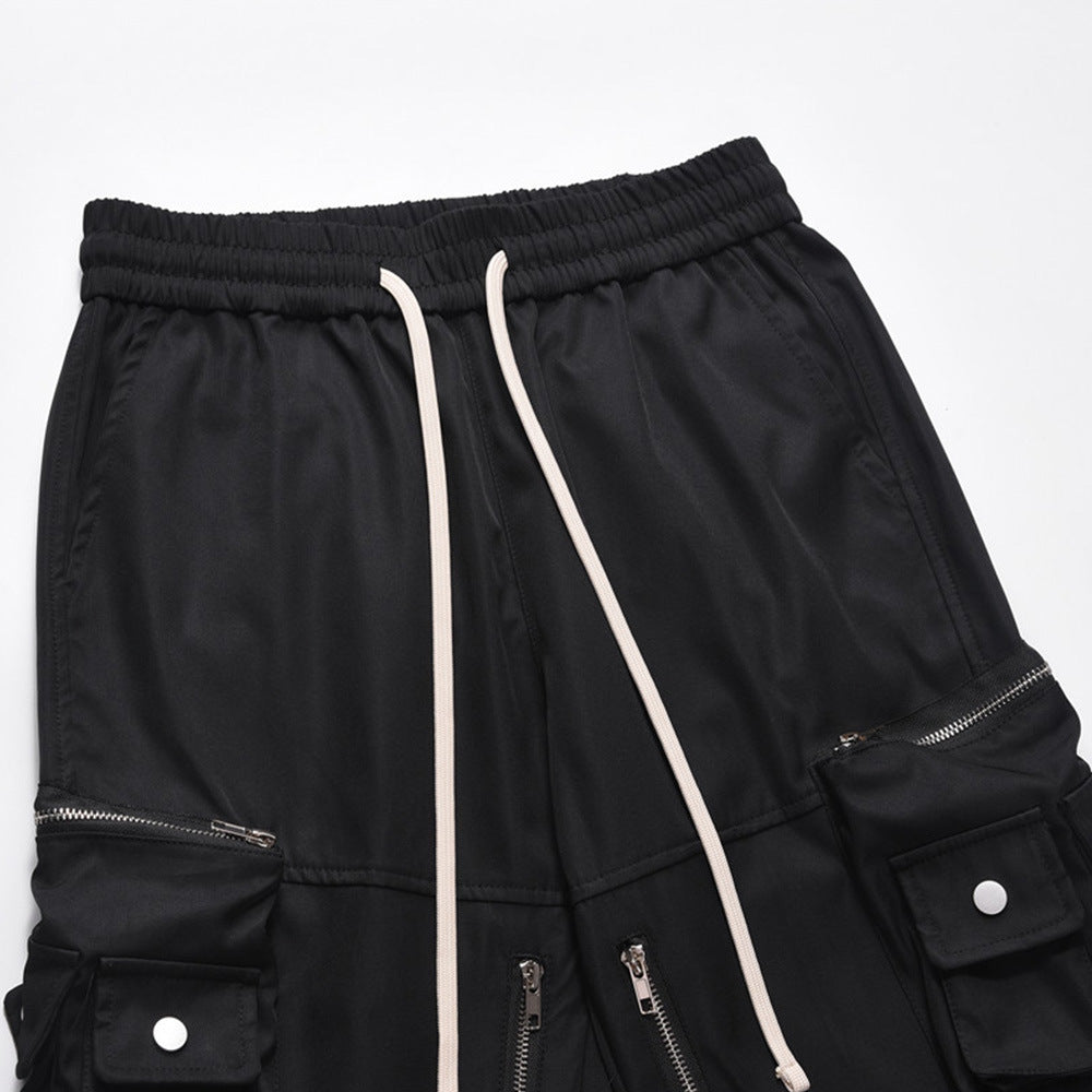 Mechanical Style Workwear Casual Trousers For Men