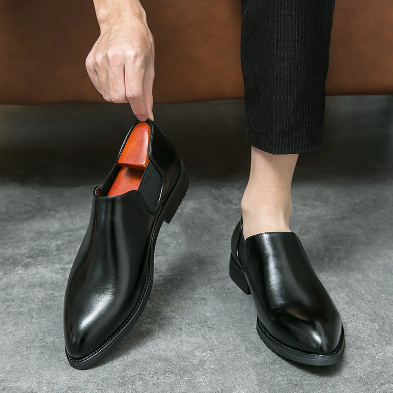 Chaussures à bout pointu à enfiler British Leisure