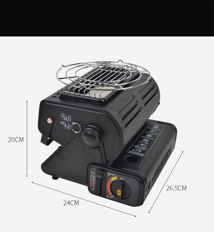 Estufa para asar con calentador de tienda multifuncional