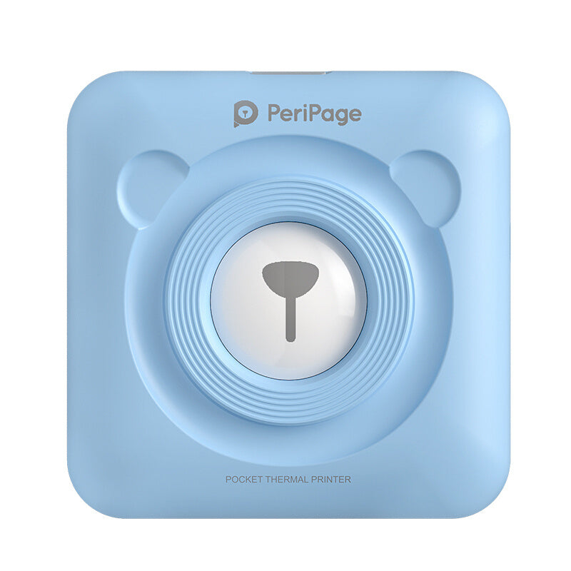 Mini impresora térmica inalámbrica Bliuetooth, impresora de etiquetas adhesivas de papel