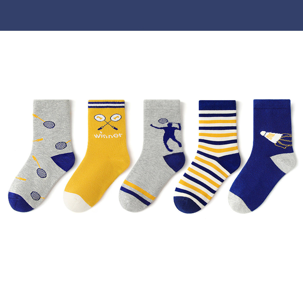 CUHK Chaussettes d'hiver désossées pour garçons