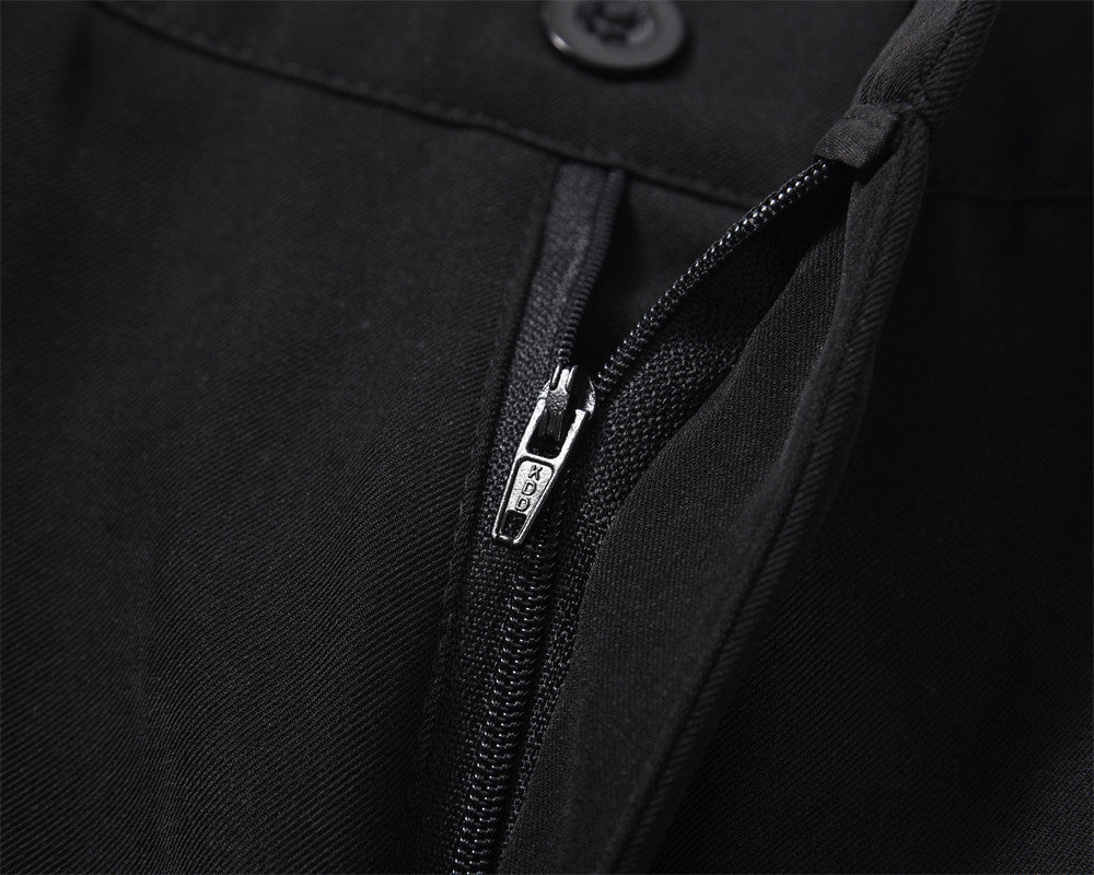 Men's Straight Loose Mop Suit Long Pants