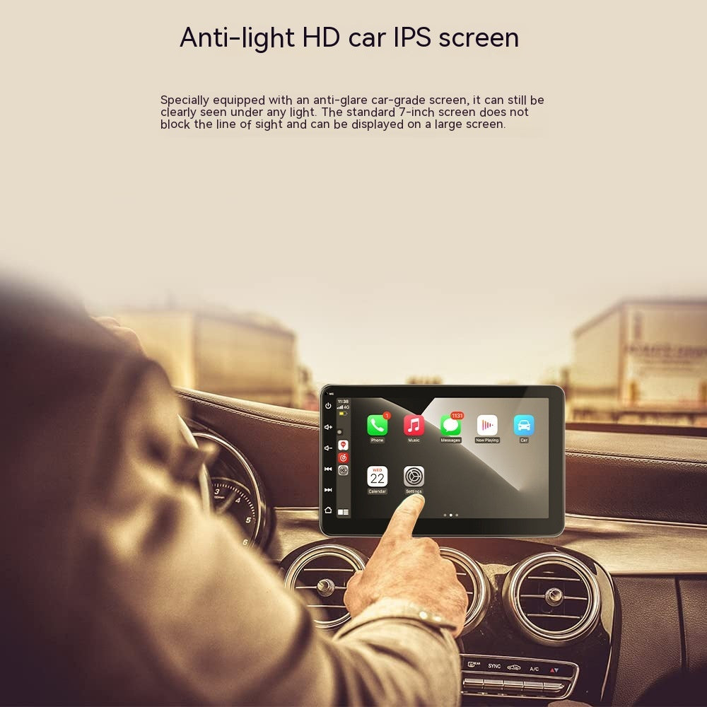 Lecteur sans fil Bluetooth avec image inversée, navigateur de voiture