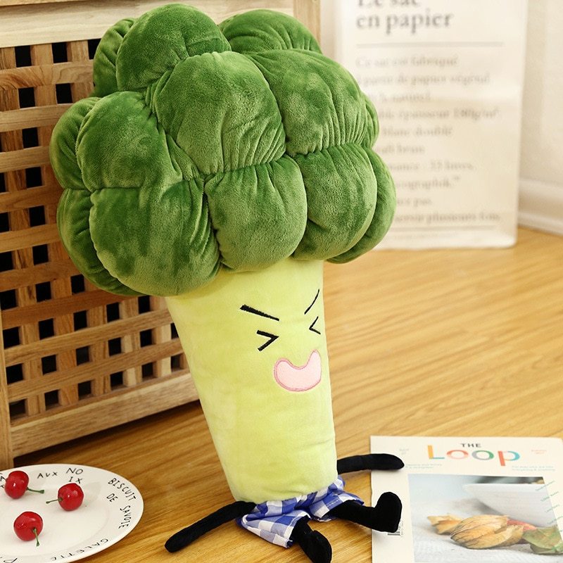 Jouets en peluche de légumes de simulation
