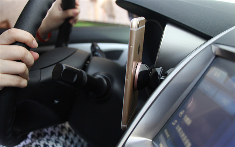 Support de navigation pour téléphone portable de voiture, support magnétique rotatif à 360 degrés pour téléphone portable