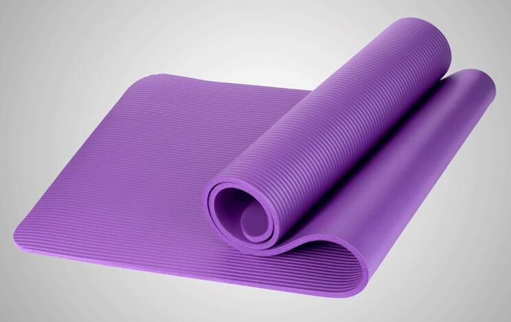 Tapis de yoga de qualité supérieure de 10 mm d'épaisseur