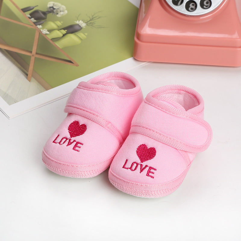 Printemps et automne bébé chaussure unique chaussures de marche antidérapantes à semelle souple pour bébé