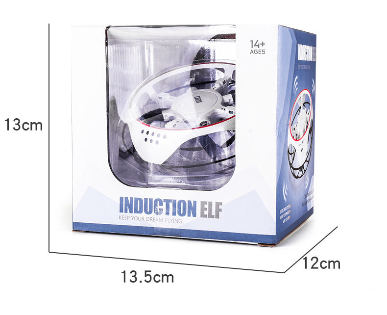 Dron interactivo L101 UFO con Sensor infrarrojo, cuadricóptero de inducción, helicóptero de Control manual con mosca inteligente, juguete mágico para niños