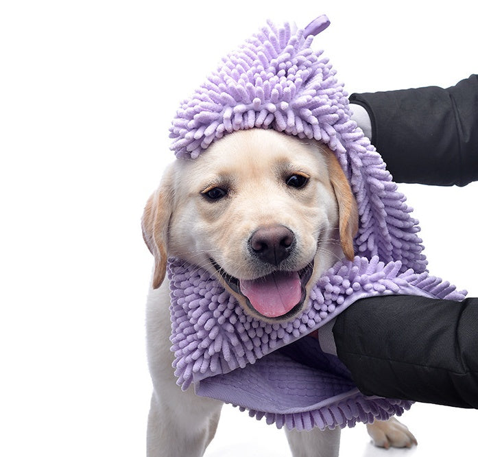 Toalla de baño para perros y gatos