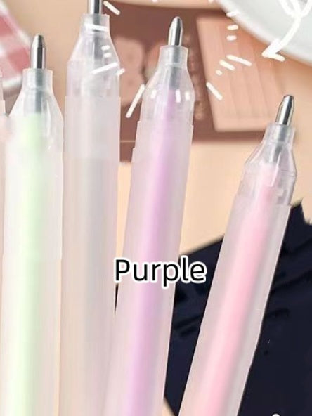 Pluma dispensadora de secado rápido de 20 segundos con tapa dispensadora de color macarrón