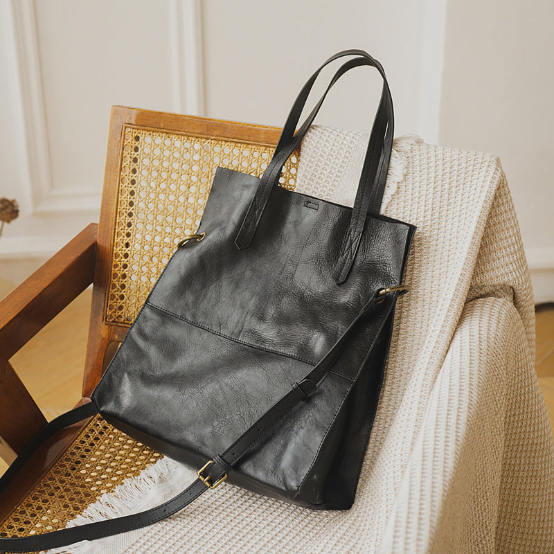 Sac à main rétro de grande capacité à la mode pour femmes