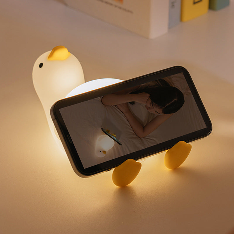 Lampe de canard créative, veilleuse de lecture amusante, lumières Led