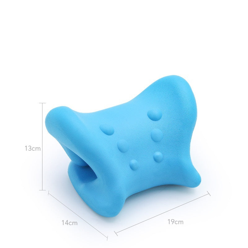 Almohada restauradora para dormir individual, almohada cervical de tracción para masaje