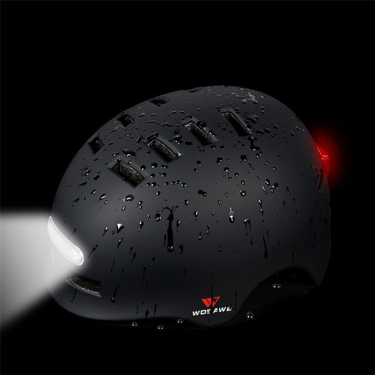 Casque de feu arrière Casque de vélo