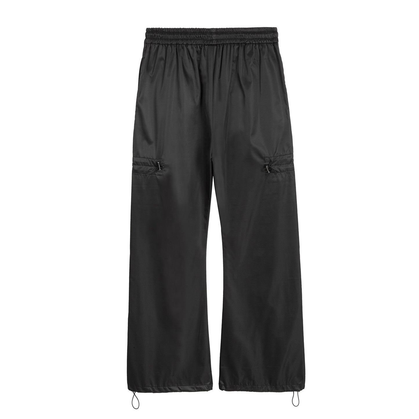 Men's Sports Outdoor Drawstring Design Loose Wide-leg Bell-bottoms