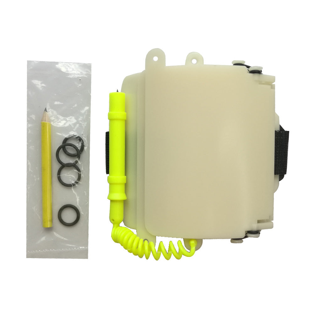 Chaqueta con pulsera luminosa de escritura submarina