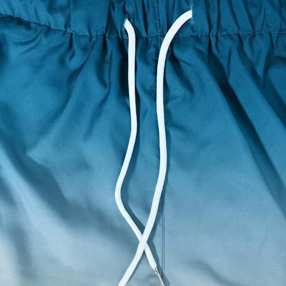 3D Digital Printing Men's Double Layer Quick-drying Knee Length Pants