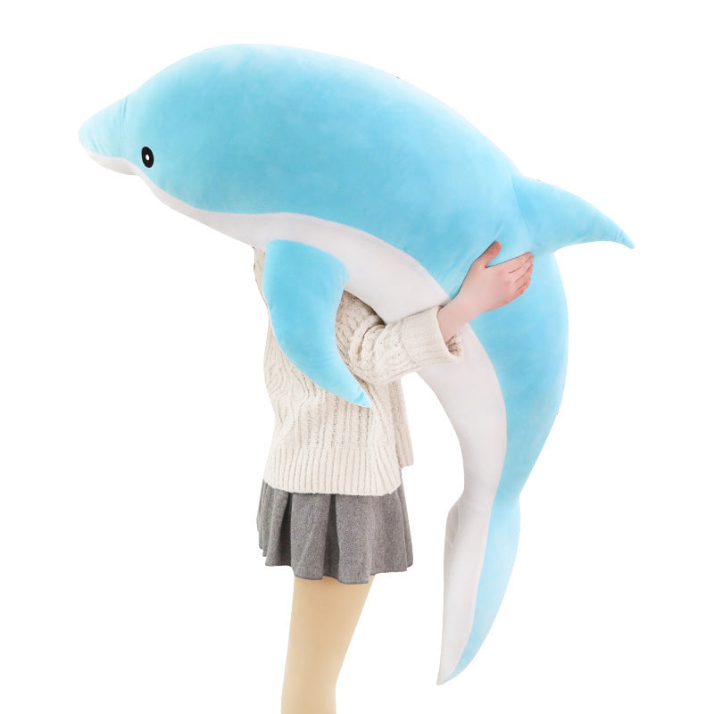 Jeu en peluche dauphin