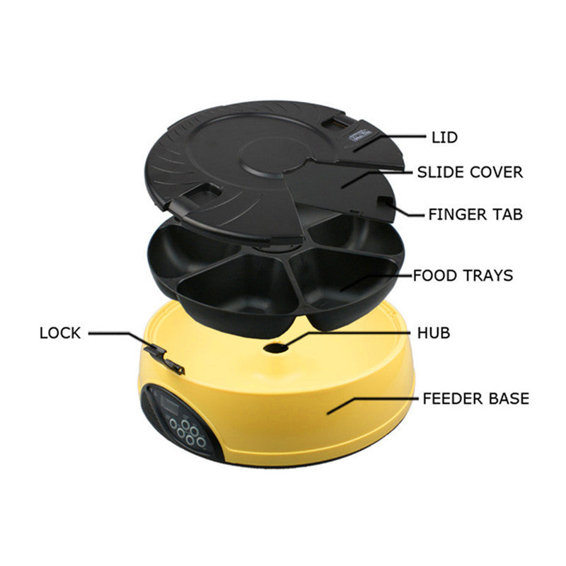 Machine d'alimentation automatique pour animaux de compagnie