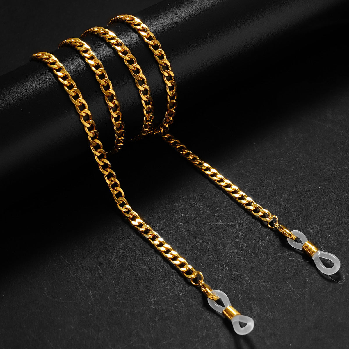 Cord Mask Chain Metal Glasses Lanyard Halter Anti-lost Mask Multi-purpose Beads Chain