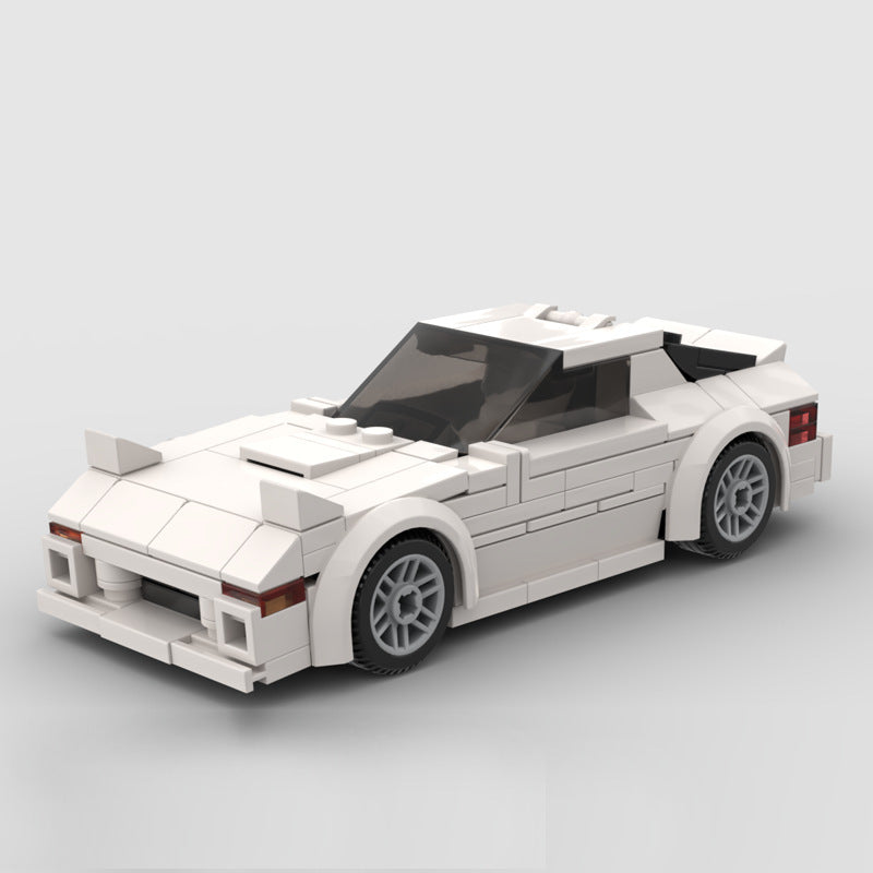 Blocs de construction de modèle de course de voiture de jouet pour enfants compatibles avec le Puzzle de petites particules bricolage
