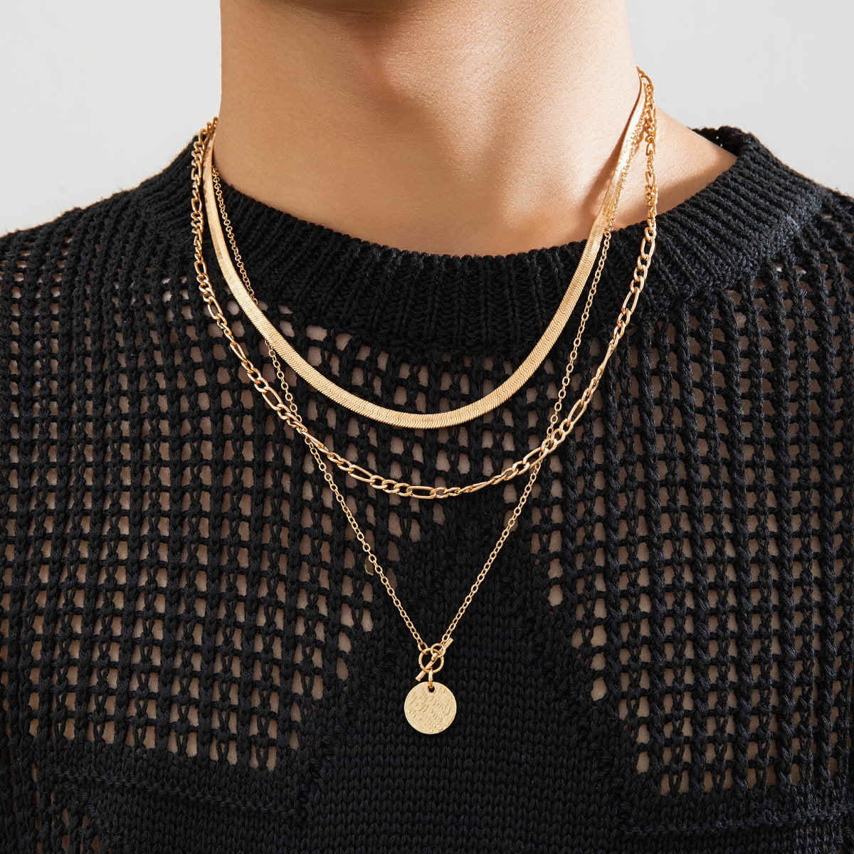Niche High Sense Twin Clavicle Chain Accessories