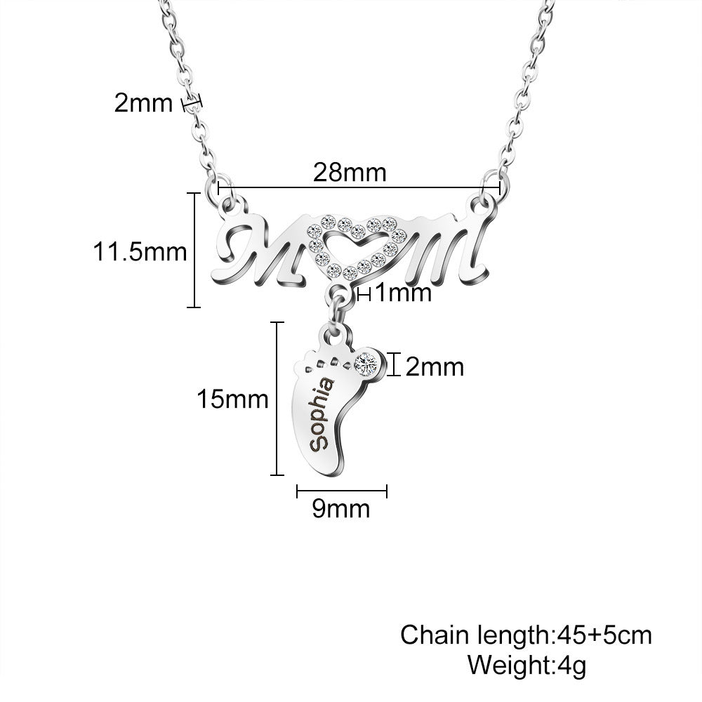 Women's Collarbone Necklace DIY Pendant