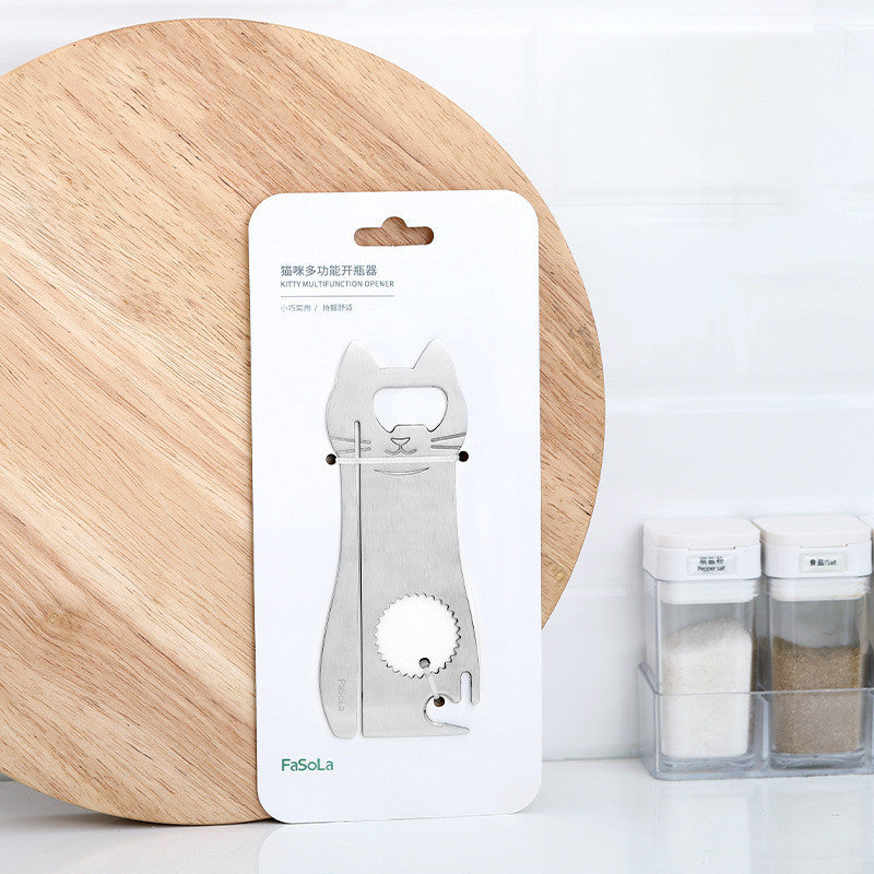 Tire-bouchon multifonctionnel, outil de cuisine