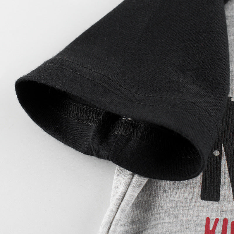 T-shirt manches courtes pour garçons, vêtements coréens pour enfants, vente en gros, nouvelle collection