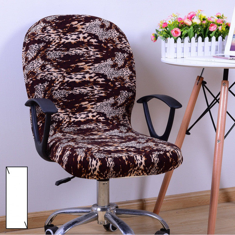 Housse de chaise d'ordinateur housse de chaise de bureau ensemble de chaise pivotante housse de chaise housse de chaise de levage rotative housse de chaise