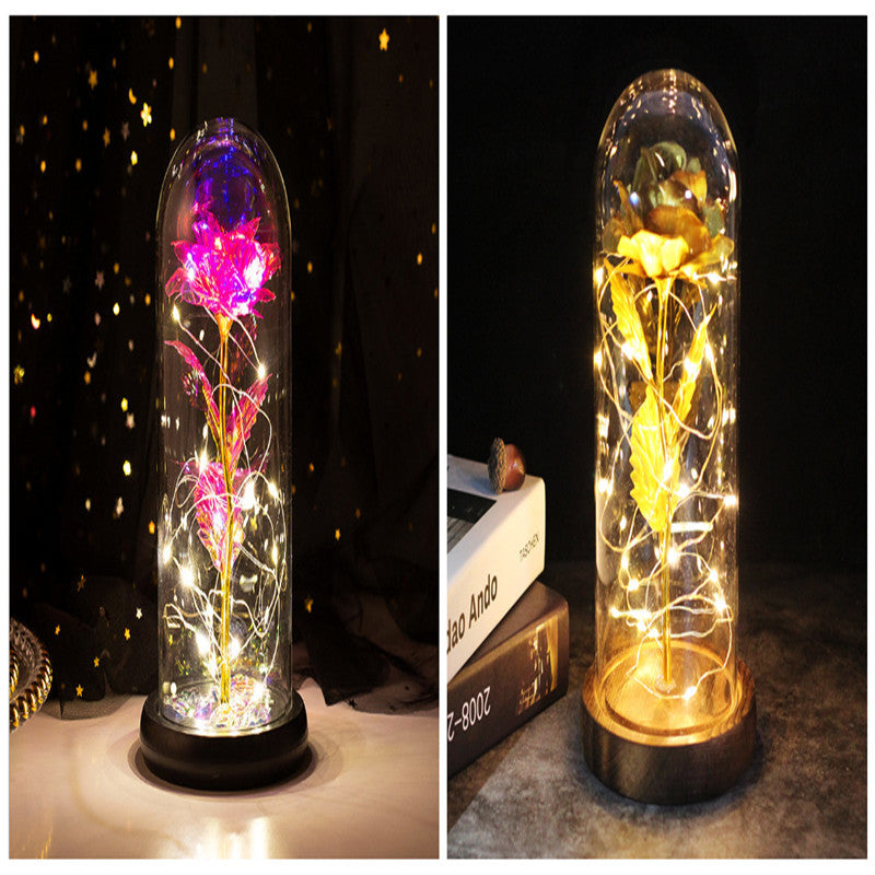 Cubierta de cristal del Principito Rosa