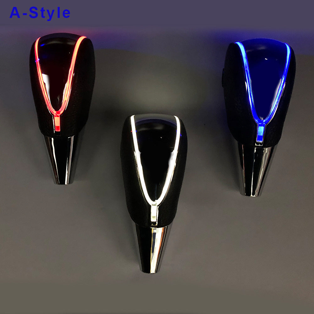 Accessoires de Modification de voiture, tête de lumière LED, capteur tactile, levier de lumière