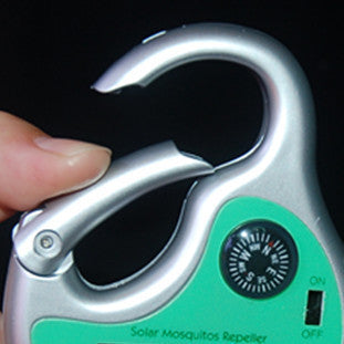 Répulsif électronique ultrasonique de moustique de charge solaire portative