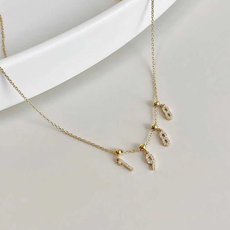 Niche tout-match double chaîne de clavicule