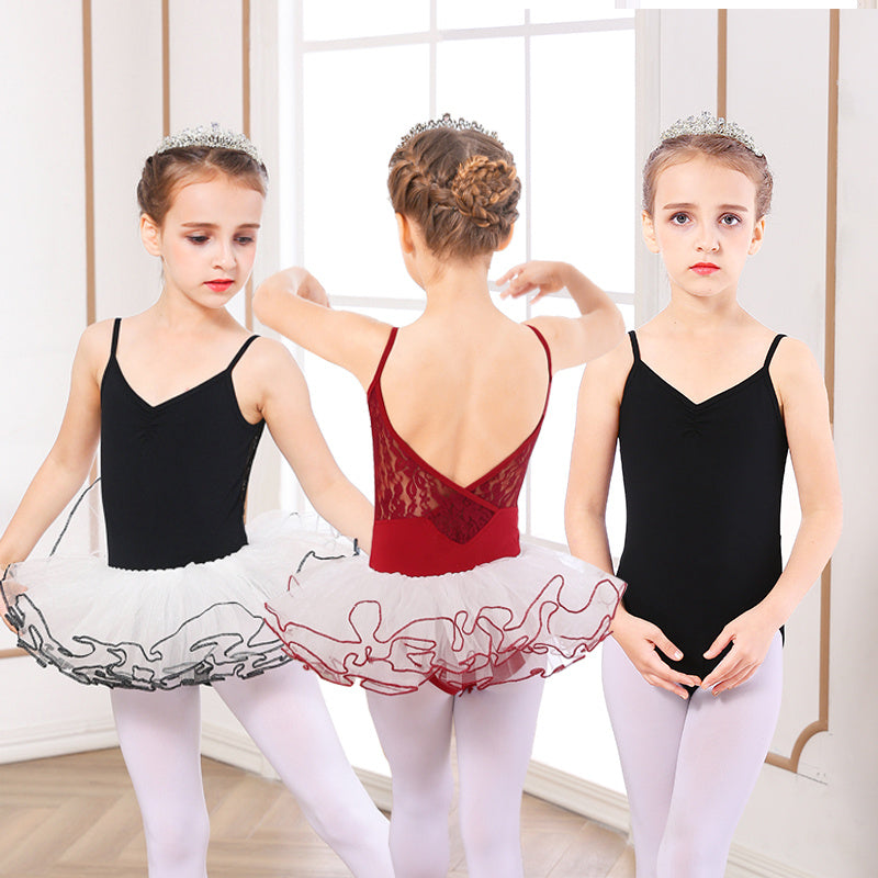 Vêtements de danse pour enfants, vêtements d'entraînement pour filles