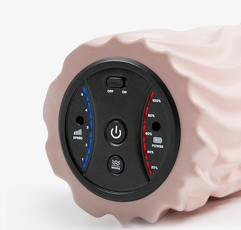 Massage électrique USB, masseur de Yoga, douleurs musculaires, relaxation, tuyau de poêle, Vibration, acupression, colonne de Massage, bloc de rouleaux en mousse 