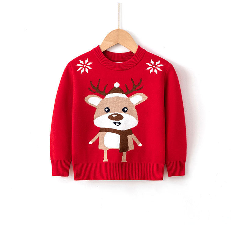 Jerseys navideños de viscosa y algodón para niños