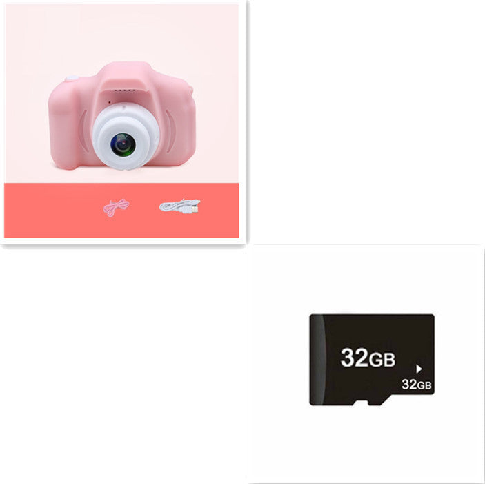 X2 HD Mini appareil photo numérique pour enfants de dessin animé