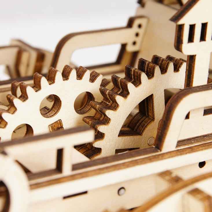 Rompecabezas de trenes 3D