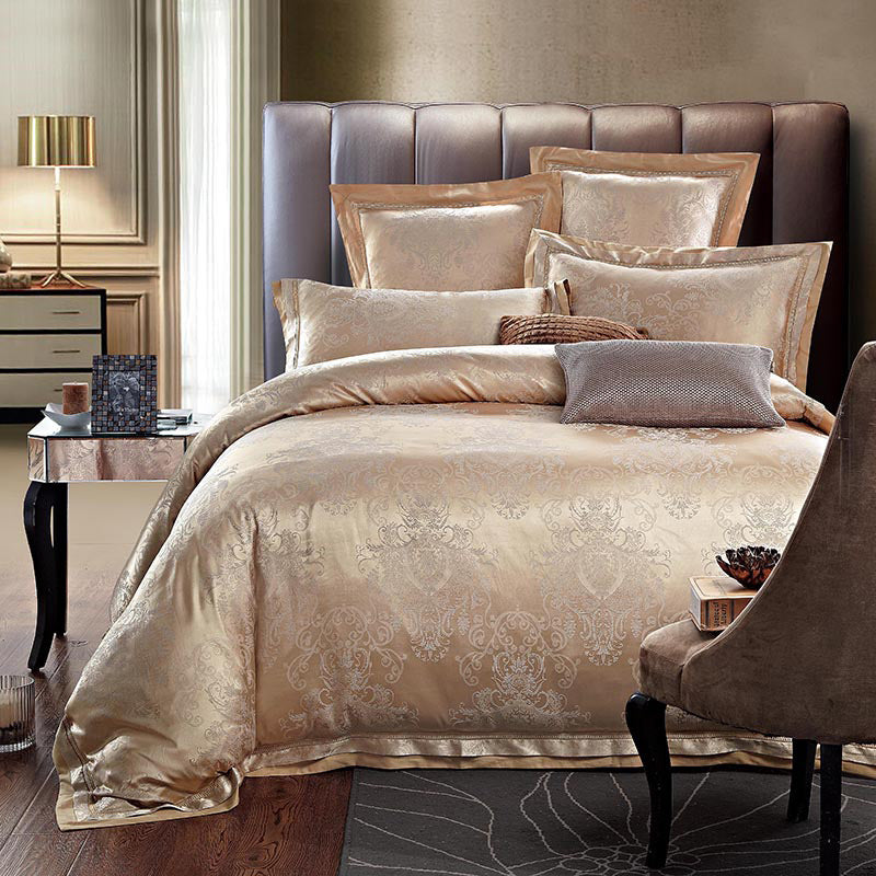 Literie en coton de luxe léger de style européen