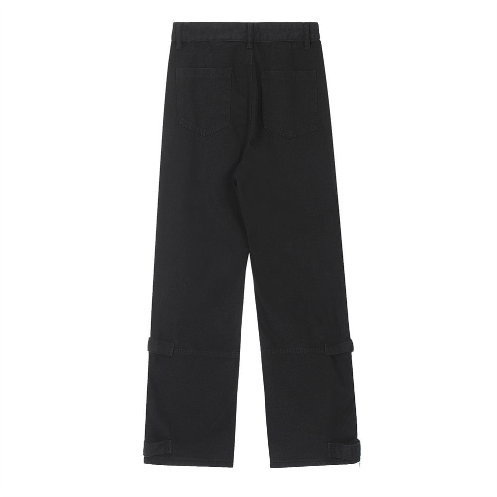 Fashion Work Clothes Denim Trousers For Men