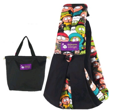 Porte-bébé en coton respirant, sac pour bébé, poche arrière