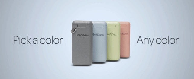 Paille de poche en acier inoxydable, réutilisable, Portable, livraison directe 