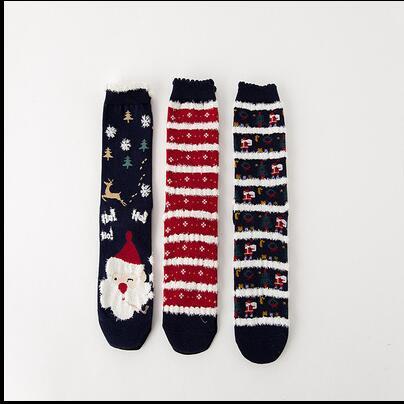 Chaussettes de Noël mignonnes du Père Noël