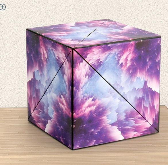 Le Rubik's Cube magnétique variable à géométrie solide bloque des jouets amusants