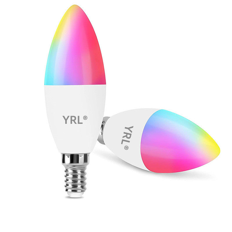 Lampe Led intelligente WifI E14 RGB CW WW, ampoule à intensité variable 85-265V, commande vocale, Alexa Google Home, pour la décoration de la maison