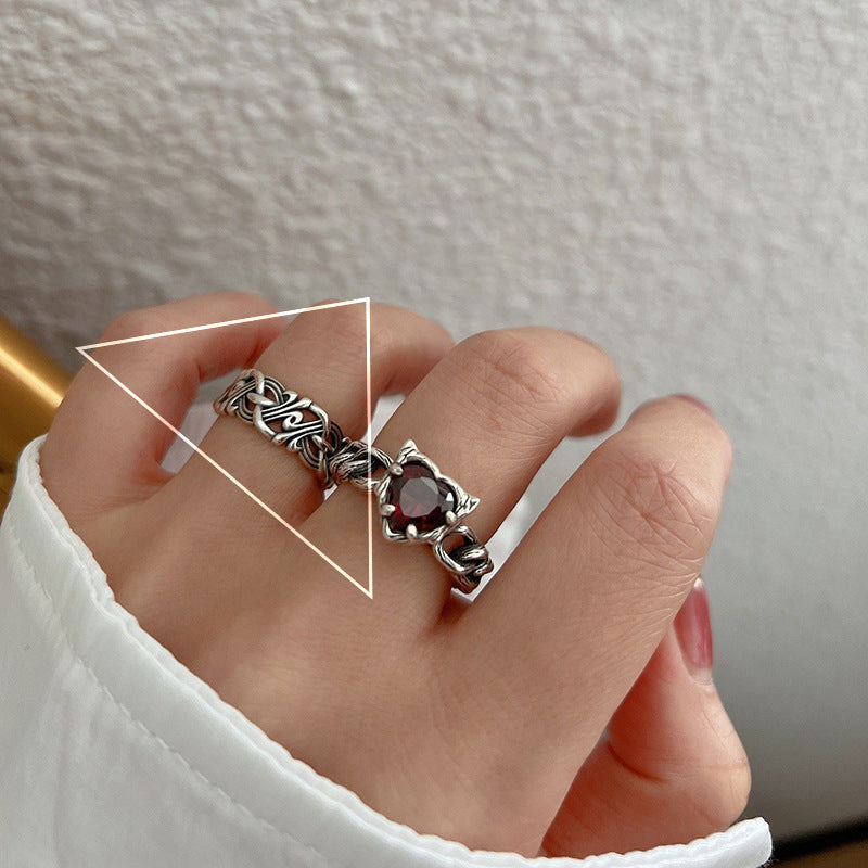 Rétro avec anneau d'ouverture