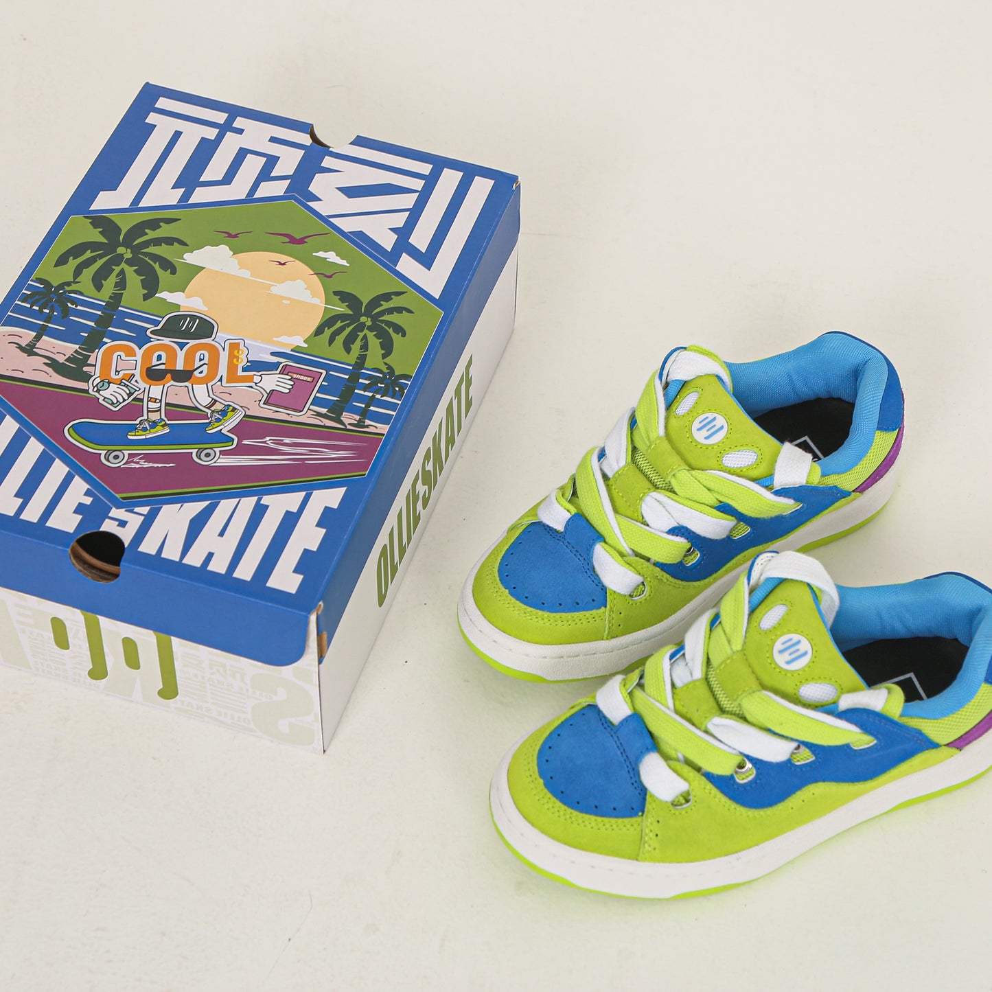 Zapatos de skate China-Chic para hombre y mujer